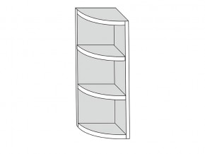 19.30.0р Полка угловая (h=913) радиусная  ЛДСП УНИ в Чёрмозе - chyormoz.magazin-mebel74.ru | фото
