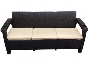 Диван Yalta Sofa 3 Set шоколадный в Чёрмозе - chyormoz.magazin-mebel74.ru | фото