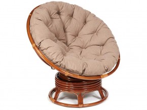 Кресло-качалка Papasan w 23/01 B с подушкой Pecan, экошерсть Коричневый в Чёрмозе - chyormoz.magazin-mebel74.ru | фото