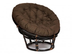 Кресло Papasan 23/01 W с подушкой Antique brown, ткань Коричневый в Чёрмозе - chyormoz.magazin-mebel74.ru | фото