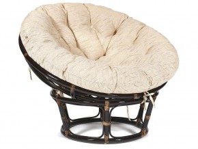 Кресло Papasan 23/01 W с подушкой Antique brown, ткань Старт в Чёрмозе - chyormoz.magazin-mebel74.ru | фото