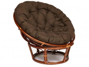 Кресло Papasan 23/01 W с подушкой Pecan, ткань Коричневый в Чёрмозе - chyormoz.magazin-mebel74.ru | фото