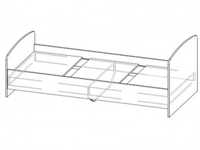 Кровать одинарная в Чёрмозе - chyormoz.magazin-mebel74.ru | фото
