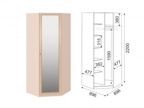 модуль №1 Угловой шкаф в Чёрмозе - chyormoz.magazin-mebel74.ru | фото