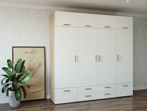 Шкаф распашной 2400К Жемчуг в Чёрмозе - chyormoz.magazin-mebel74.ru | фото