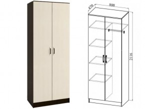 ШКР800.2 Шкаф 2х-створчатый комби в Чёрмозе - chyormoz.magazin-mebel74.ru | фото